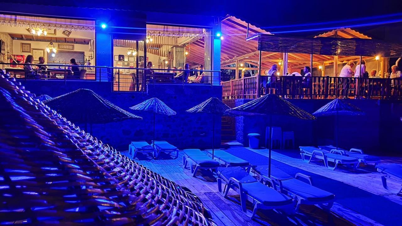Assos Nazan Motel Restoran Beach Sokakagzi Luaran gambar
