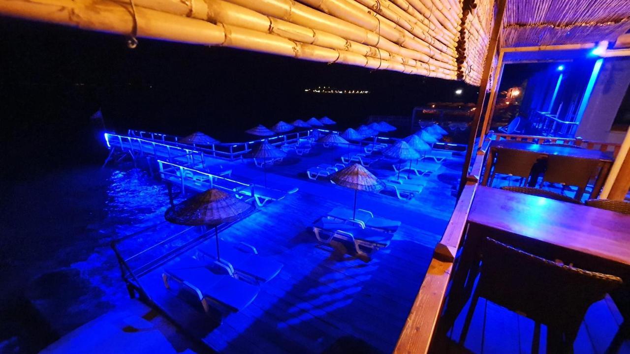 Assos Nazan Motel Restoran Beach Sokakagzi Luaran gambar
