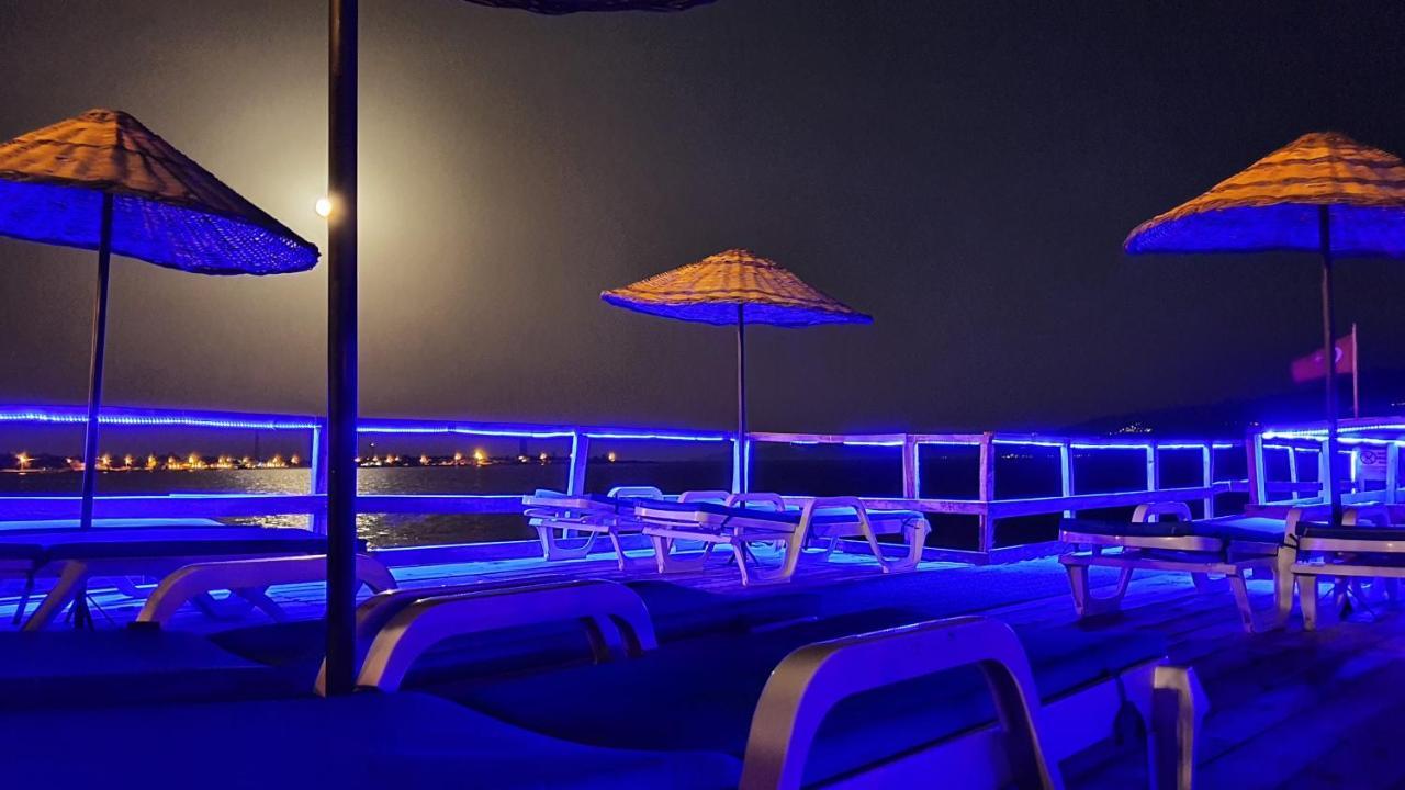 Assos Nazan Motel Restoran Beach Sokakagzi Luaran gambar