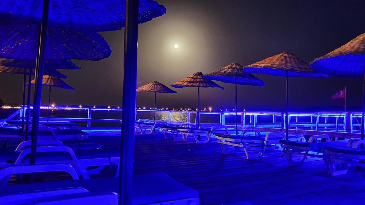 Assos Nazan Motel Restoran Beach Sokakagzi Luaran gambar