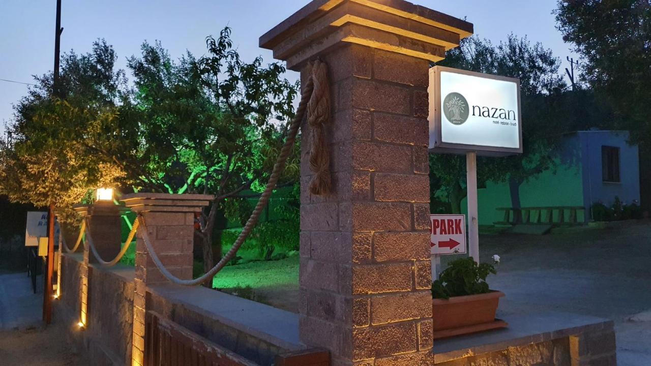 Assos Nazan Motel Restoran Beach Sokakagzi Luaran gambar