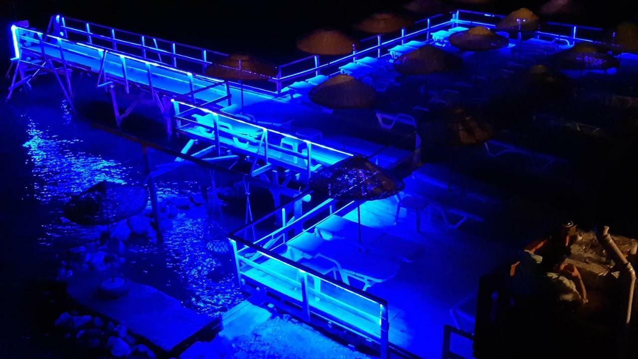 Assos Nazan Motel Restoran Beach Sokakagzi Luaran gambar