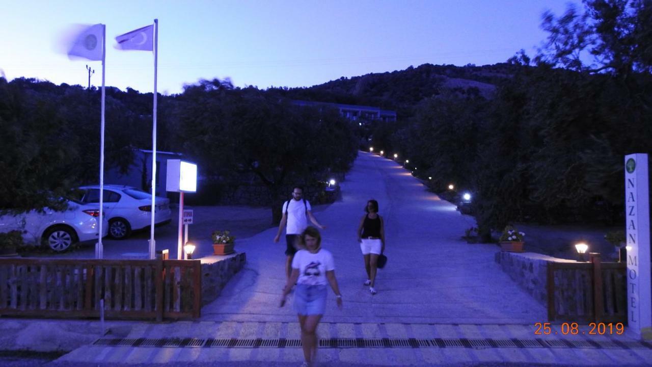 Assos Nazan Motel Restoran Beach Sokakagzi Luaran gambar